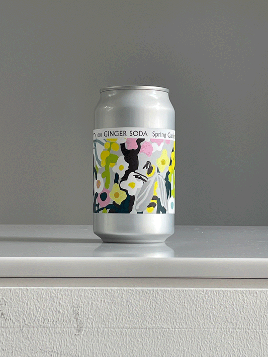 GINGER SODA Spring Garden　　春の花のジンジャーソーダ（6缶セット）