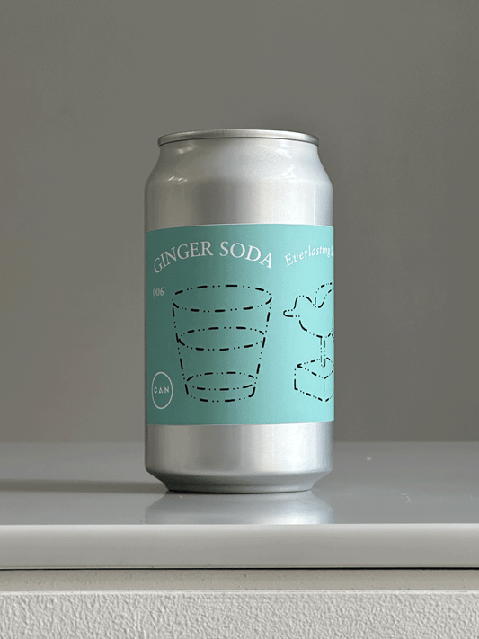 GINGER SODA Everlasting Summer Summer herb ginger soda (set of 6 cans)